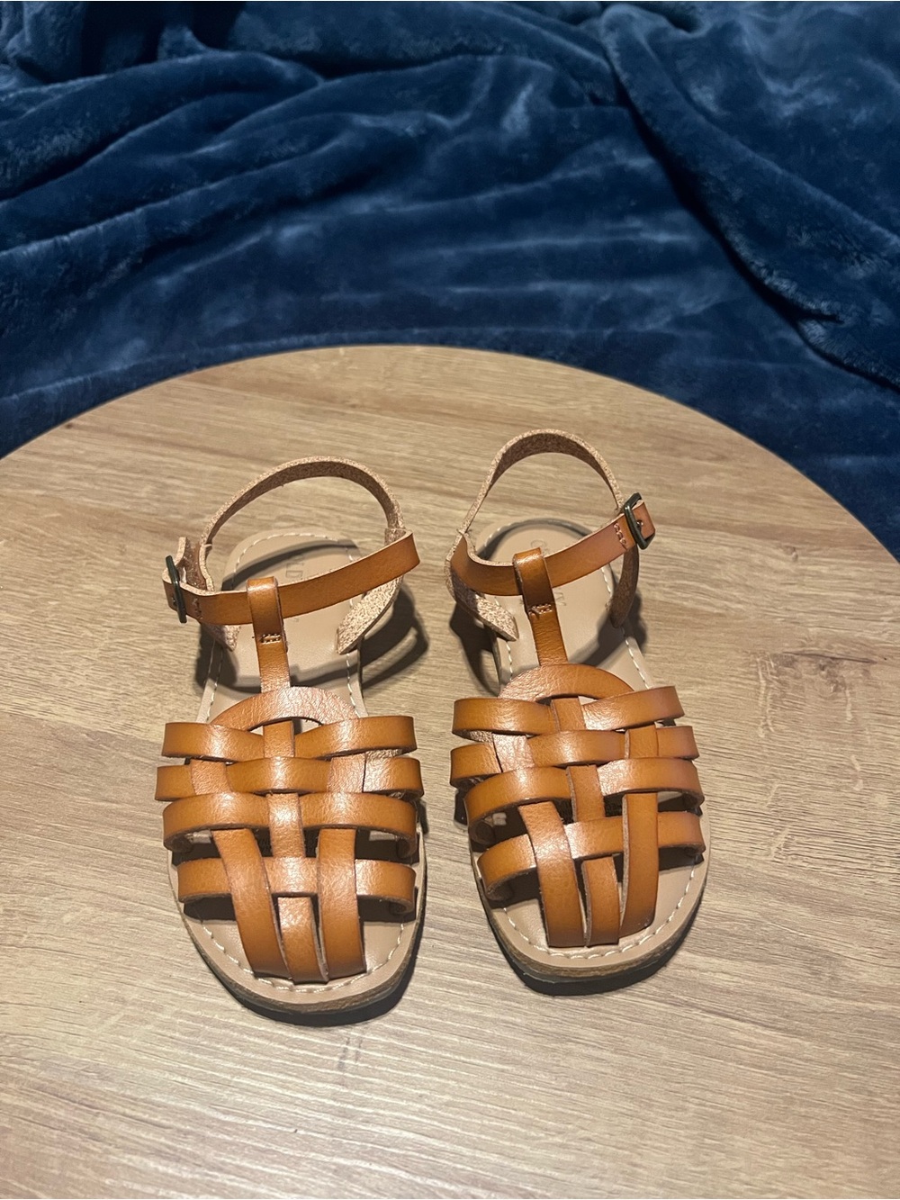 Old Navy Brown/Tan Woven Fisherman Sandals for Kids